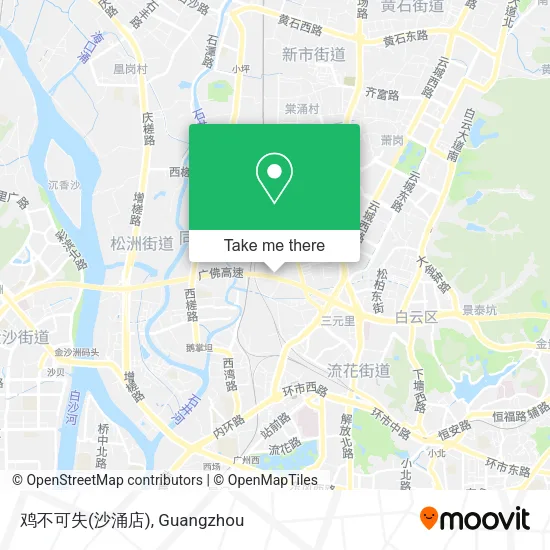 鸡不可失(沙涌店) map