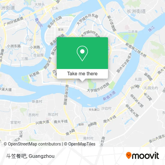 斗笠餐吧 map