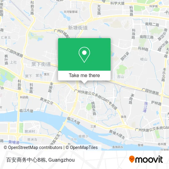 百安商务中心B栋 map