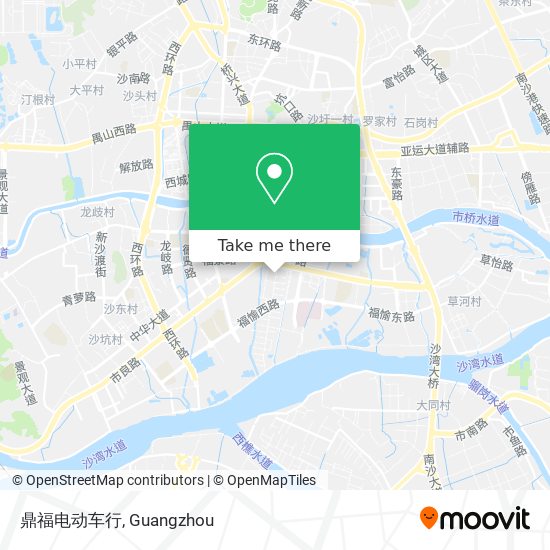 鼎福电动车行 map