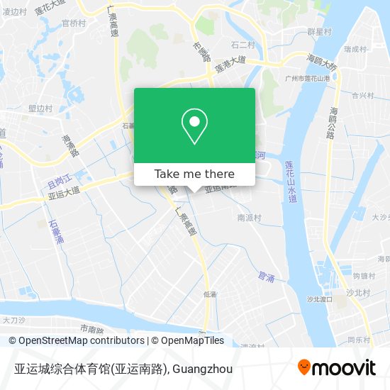 亚运城综合体育馆(亚运南路) map