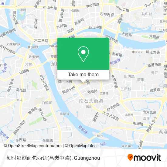 每时每刻面包西饼(昌岗中路) map