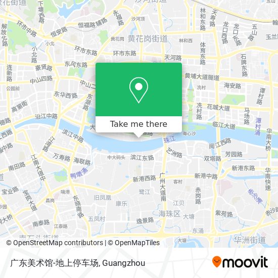 广东美术馆-地上停车场 map