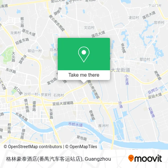 格林豪泰酒店(番禺汽车客运站店) map