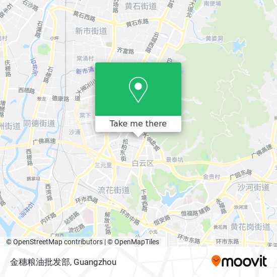 金穗粮油批发部 map