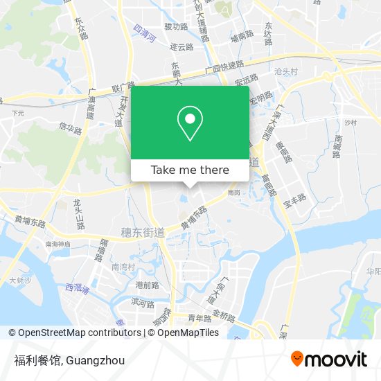 福利餐馆 map