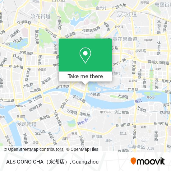 ALS   GONG  CHA（东湖店） map