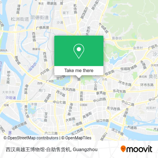 西汉南越王博物馆-自助售货机 map