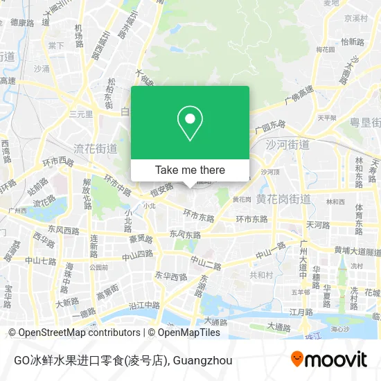GO冰鲜水果进口零食(凌号店) map