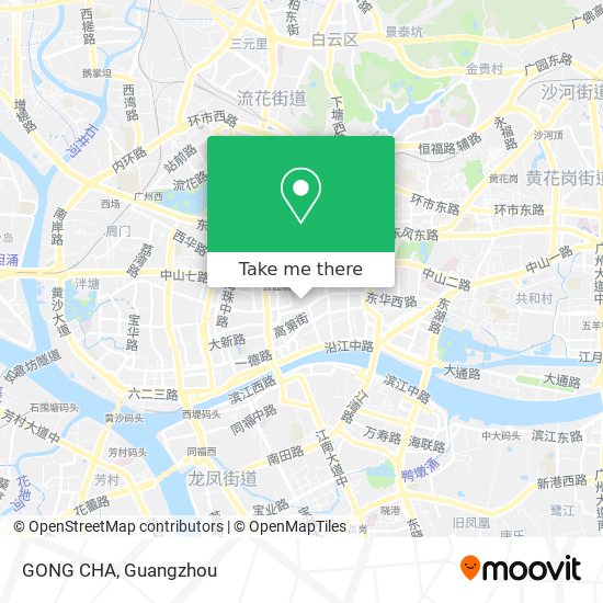 GONG CHA map