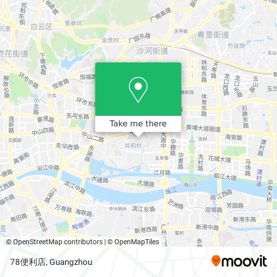 78便利店 map