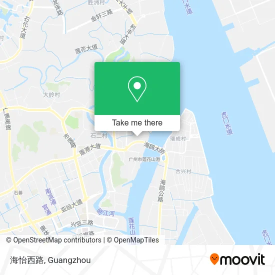 海怡西路 map