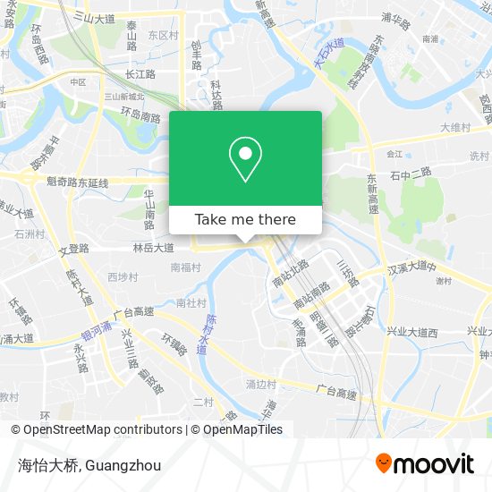 海怡大桥 map