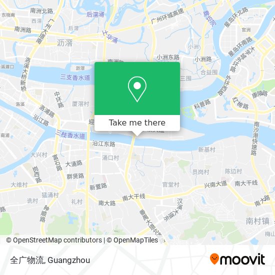 全广物流 map