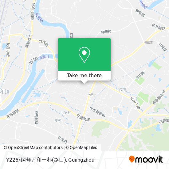 Y225/纲领万和一巷(路口) map