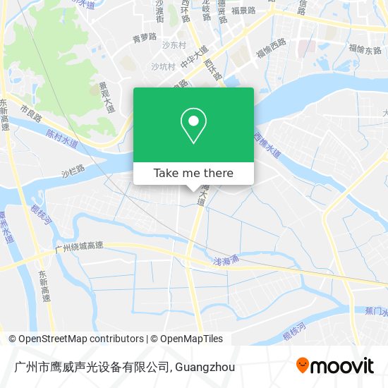 广州市鹰威声光设备有限公司 map
