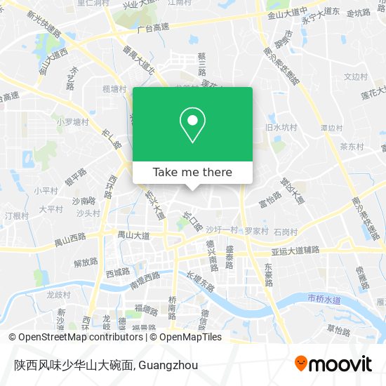 陕西风味少华山大碗面 map