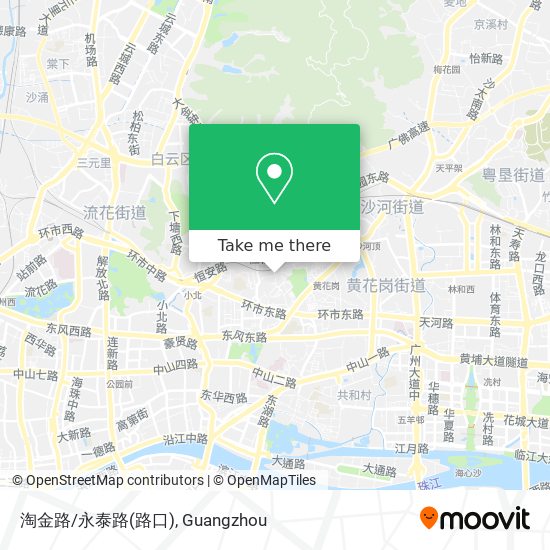 淘金路/永泰路(路口) map