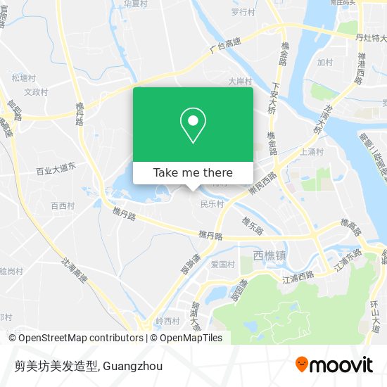 剪美坊美发造型 map