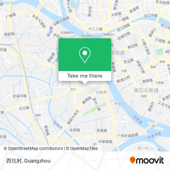 西坑村 map