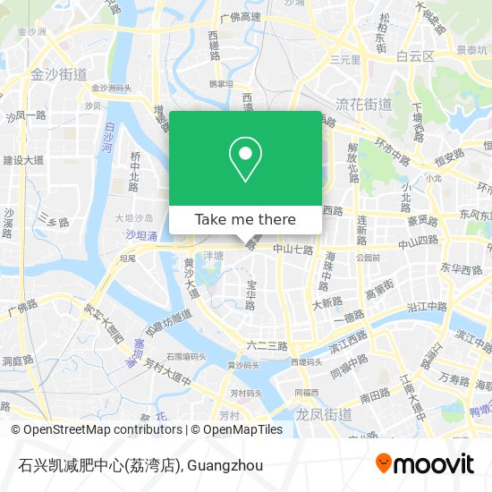 石兴凯减肥中心(荔湾店) map