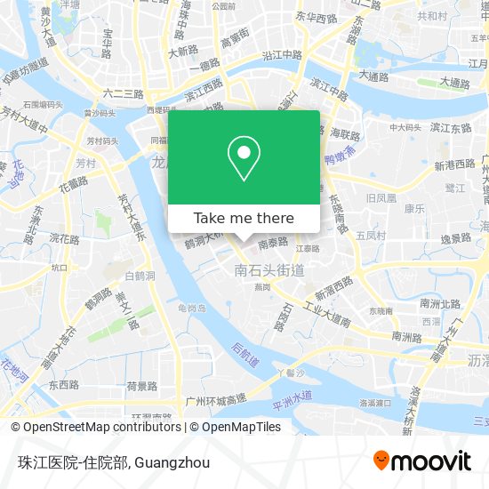 珠江医院-住院部 map