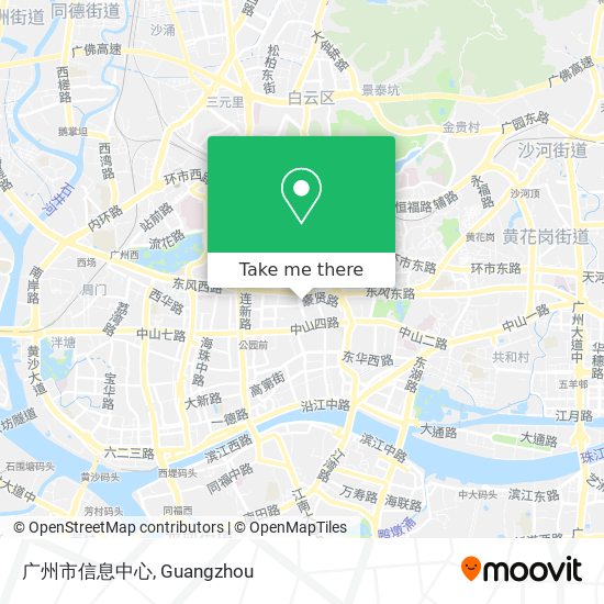广州市信息中心 map