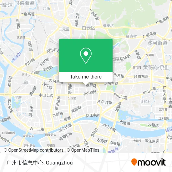 广州市信息中心 map