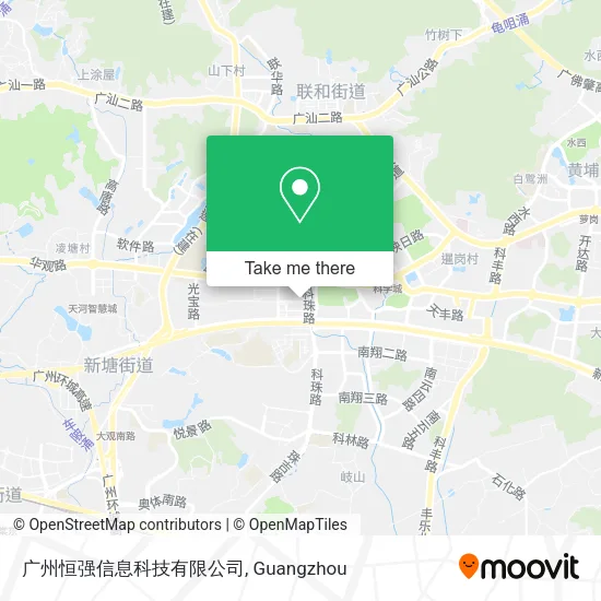 广州恒强信息科技有限公司 map