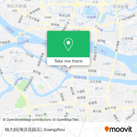 钱大妈(海滨花园店) map