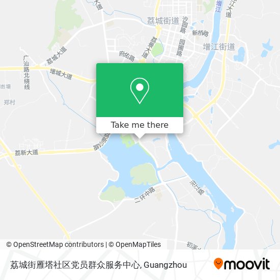 荔城街雁塔社区党员群众服务中心 map