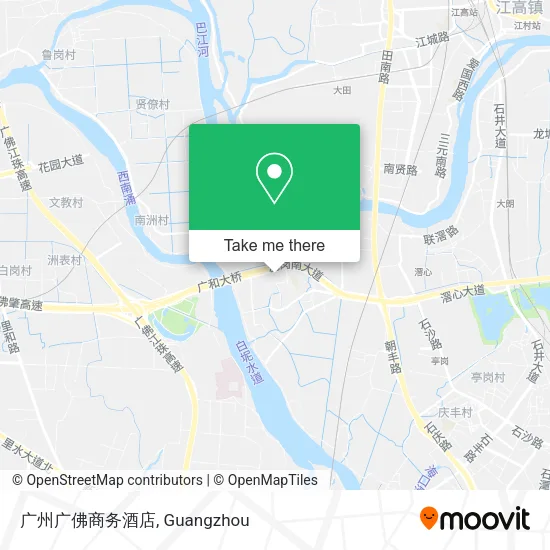 广州广佛商务酒店 map
