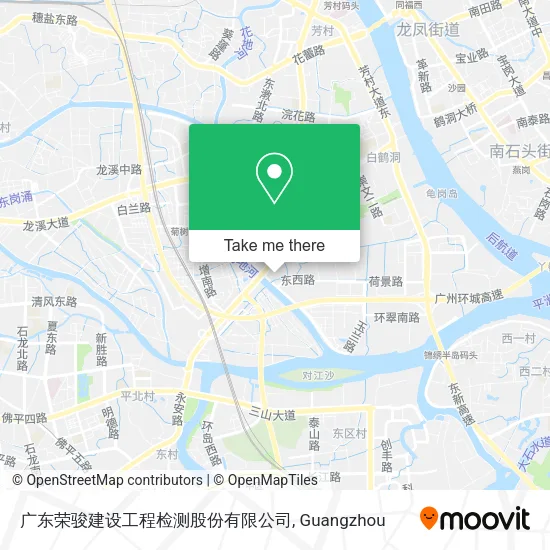 广东荣骏建设工程检测股份有限公司 map