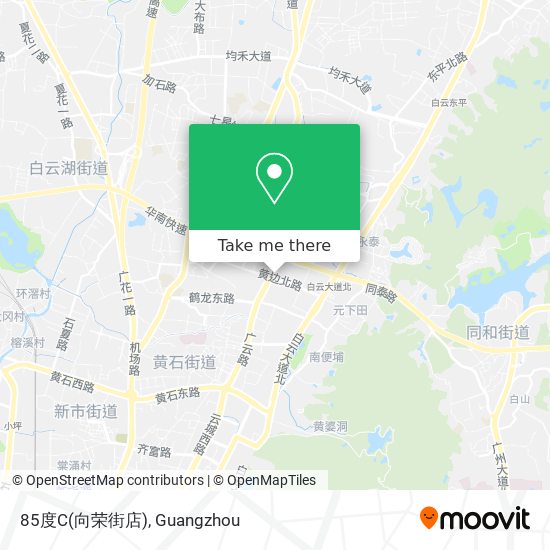 85度C(向荣街店) map