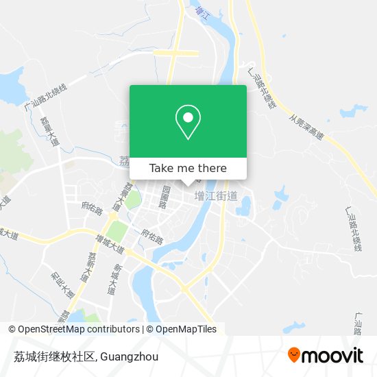 荔城街继枚社区 map