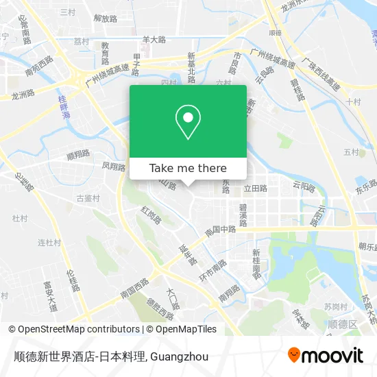 顺德新世界酒店-日本料理 map