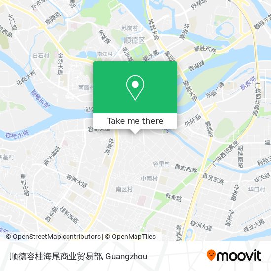 顺德容桂海尾商业贸易部 map
