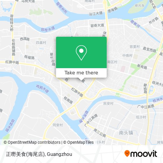 正嘢美食(海尾店) map