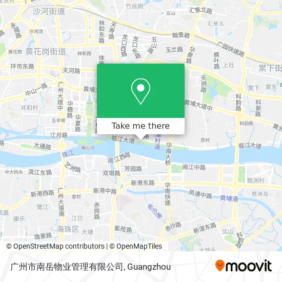 广州市南岳物业管理有限公司 map