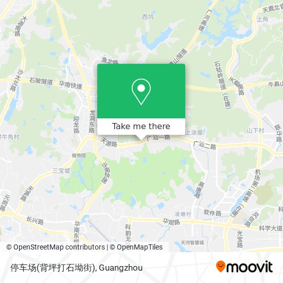 停车场(背坪打石坳街) map