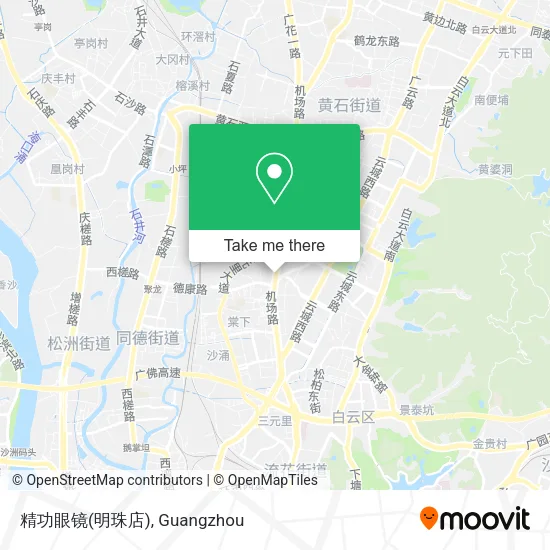 精功眼镜(明珠店) map
