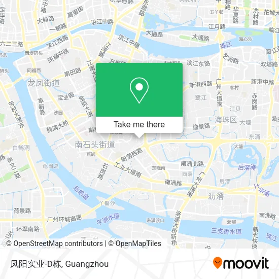 凤阳实业-D栋 map