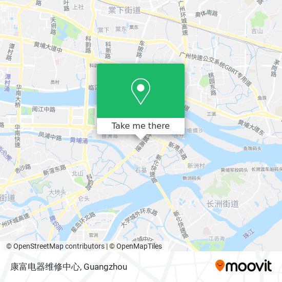 康富电器维修中心 map