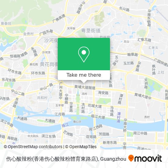 伤心酸辣粉(香港伤心酸辣粉體育東路店) map