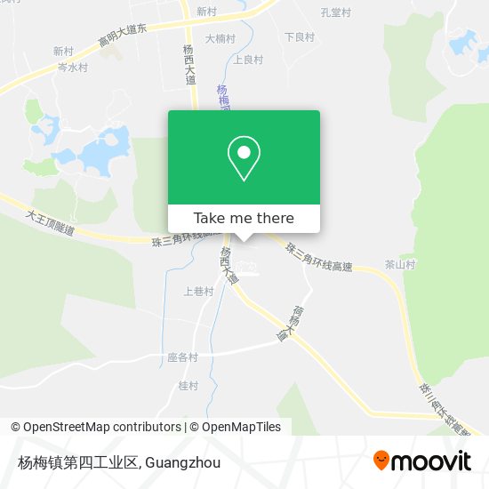 杨梅镇第四工业区 map
