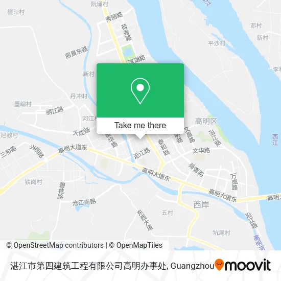 湛江市第四建筑工程有限公司高明办事处 map