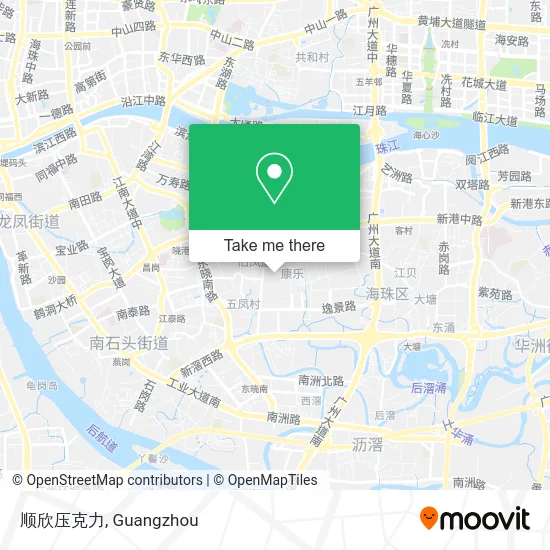 顺欣压克力 map