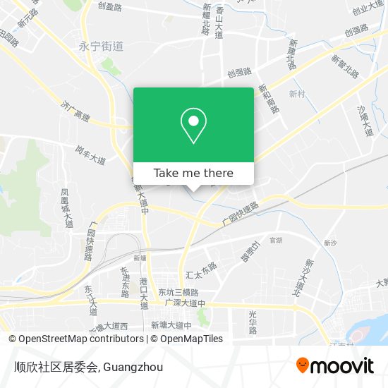 顺欣社区居委会 map