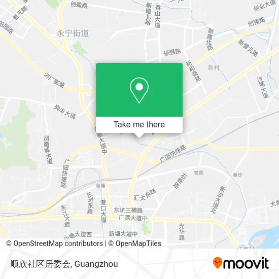 顺欣社区居委会 map