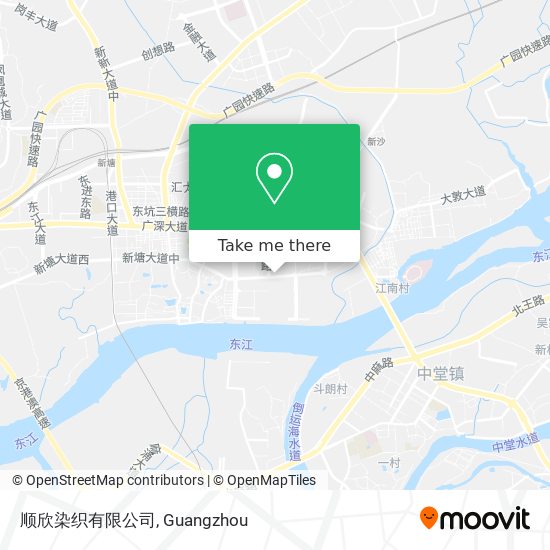 顺欣染织有限公司 map